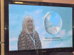 And now the weather!