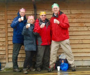 A soggy christmas to one and all!!!